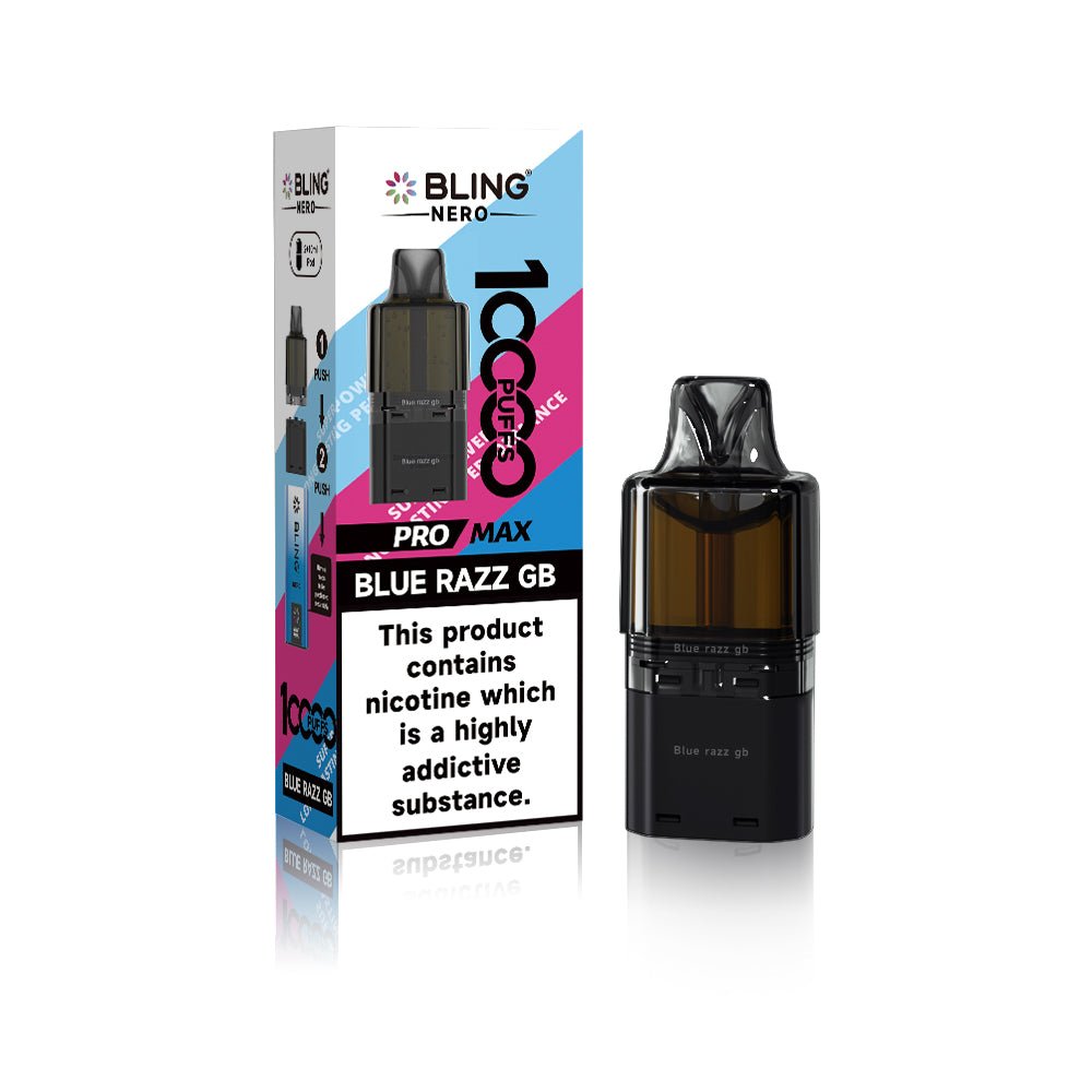 Crystal Bling Nero 10k Prefilled Pods - Power Vape Shop