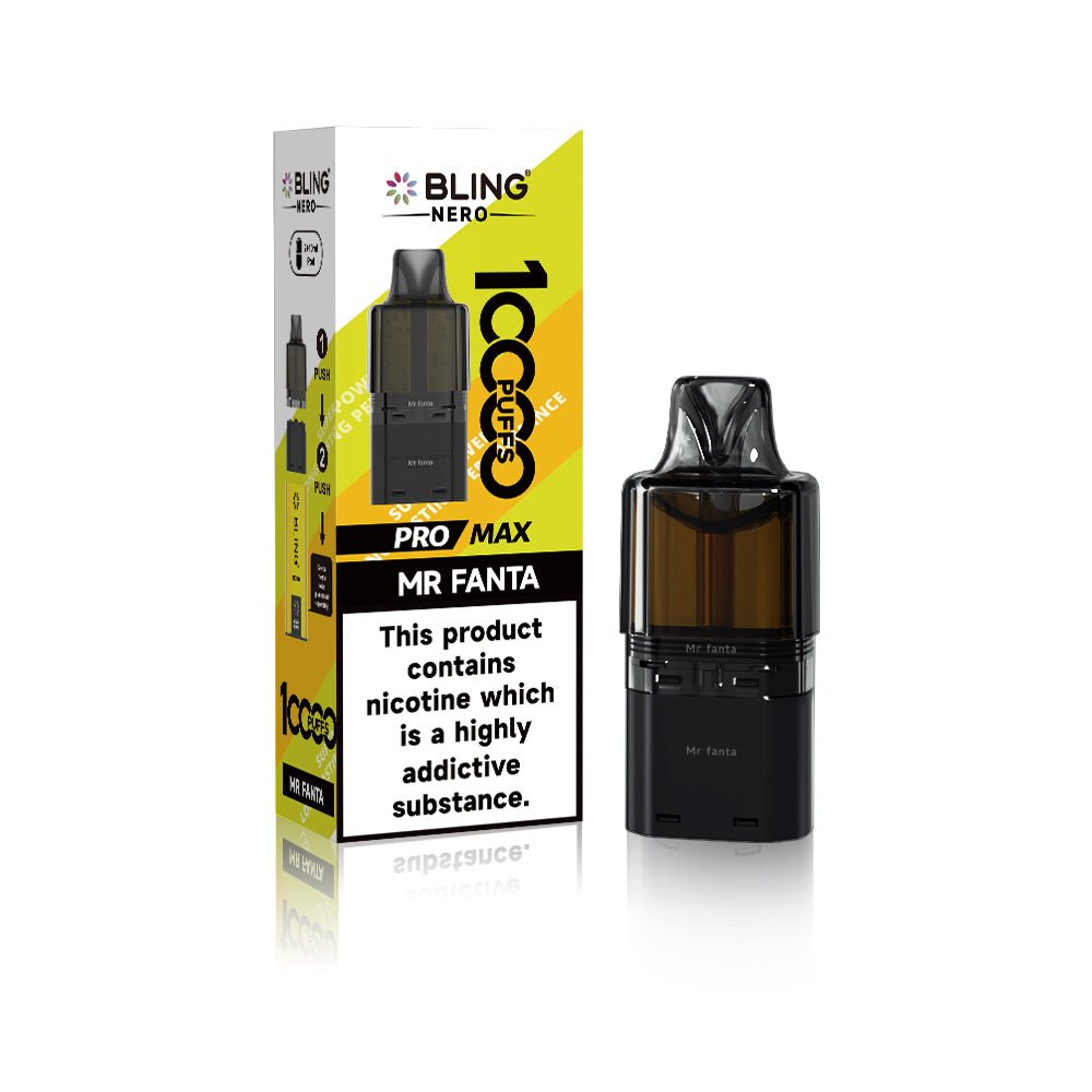 Crystal Bling Nero 10k Prefilled Pods - Power Vape Shop