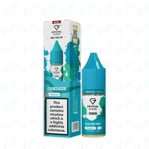 Crystal Clear Bar Salts Menthol Nic Salt - Power Vape Shop