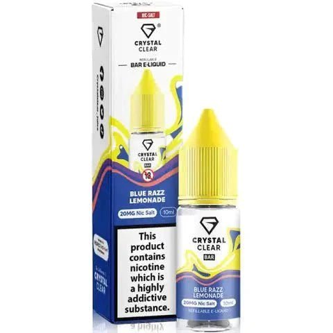 Crystal Clear Nic Salts 10ml E-Liquid - Power Vape Shop