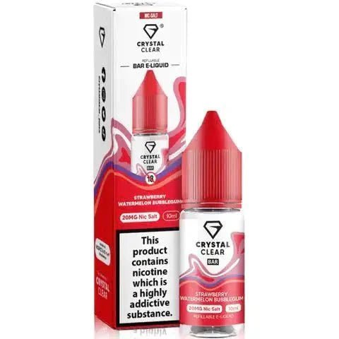 Crystal Clear Nic Salts 10ml E-Liquid - Power Vape Shop