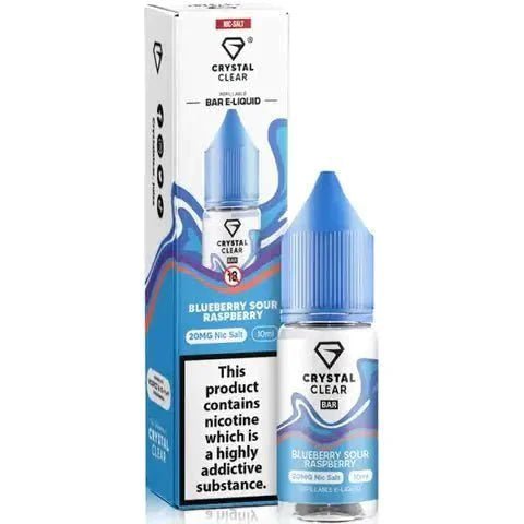 Crystal Clear Nic Salts 10ml E-Liquid - Power Vape Shop