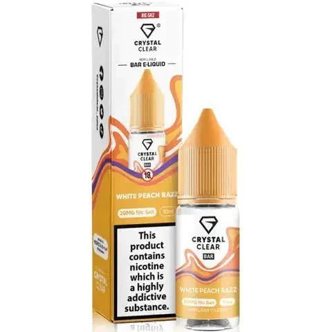 Crystal Clear Nic Salts 10ml E-Liquid - Power Vape Shop