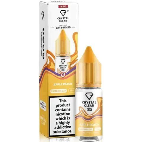 Crystal Clear Nic Salts 10ml E-Liquid - Power Vape Shop