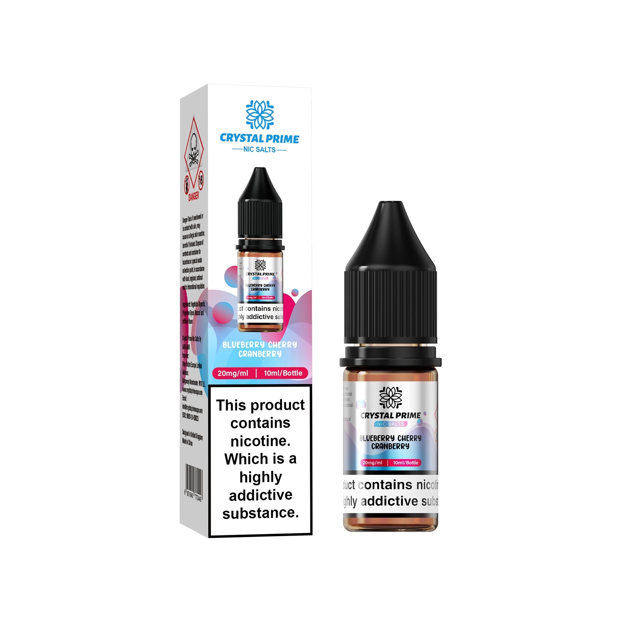 Crystal Prime 7000 Nic Salts 10ml E - Liquid - Power Vape Shop