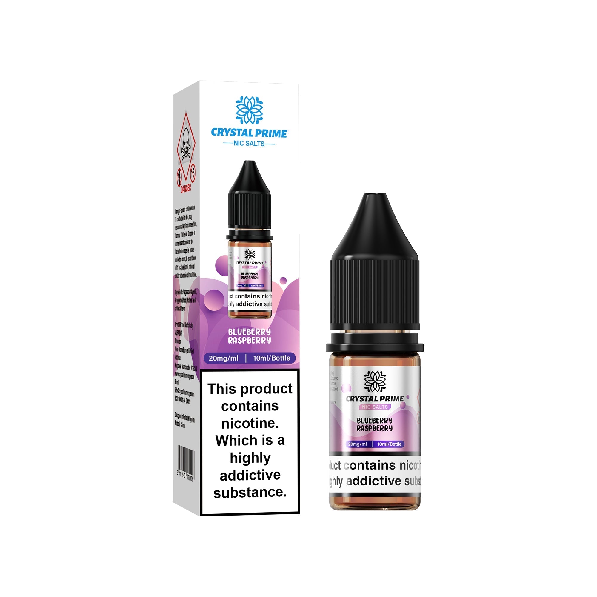 Crystal Prime 7000 Nic Salts 10ml E - Liquid - Power Vape Shop