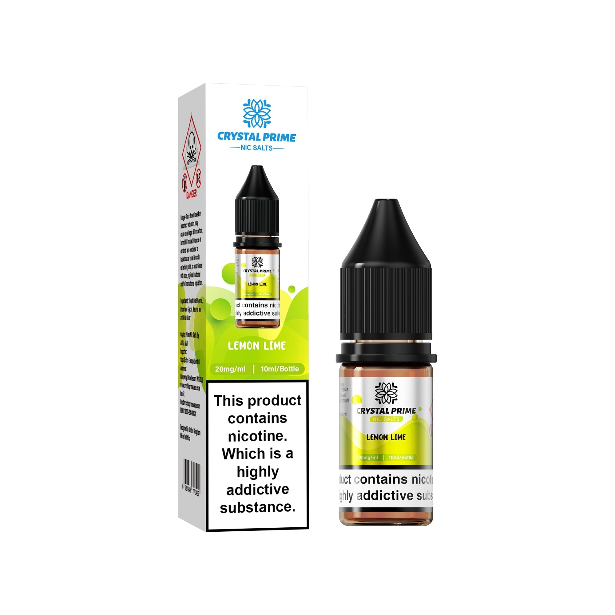 Crystal Prime 7000 Nic Salts 10ml E - Liquid - Power Vape Shop