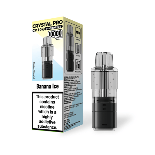 Crystal Pro CP 10k Replacement Pods - Power Vape Shop