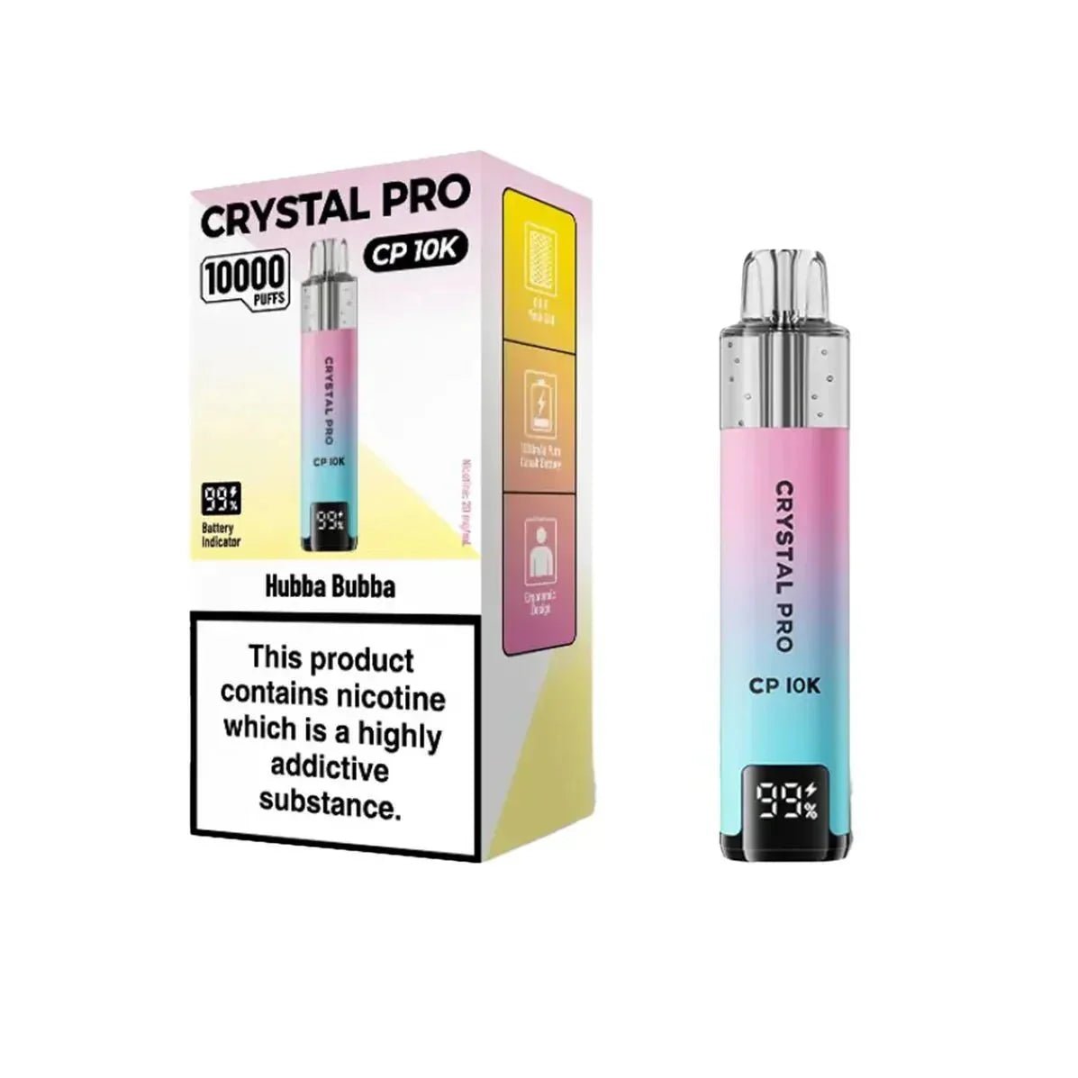 Crystal Pro CP 10k Vape Kit - Power Vape Shop