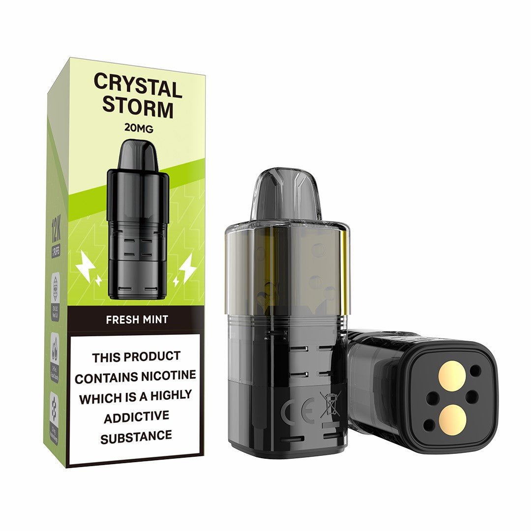 Crystal Storm Bar 12k Replacement Pods - Power Vape Shop