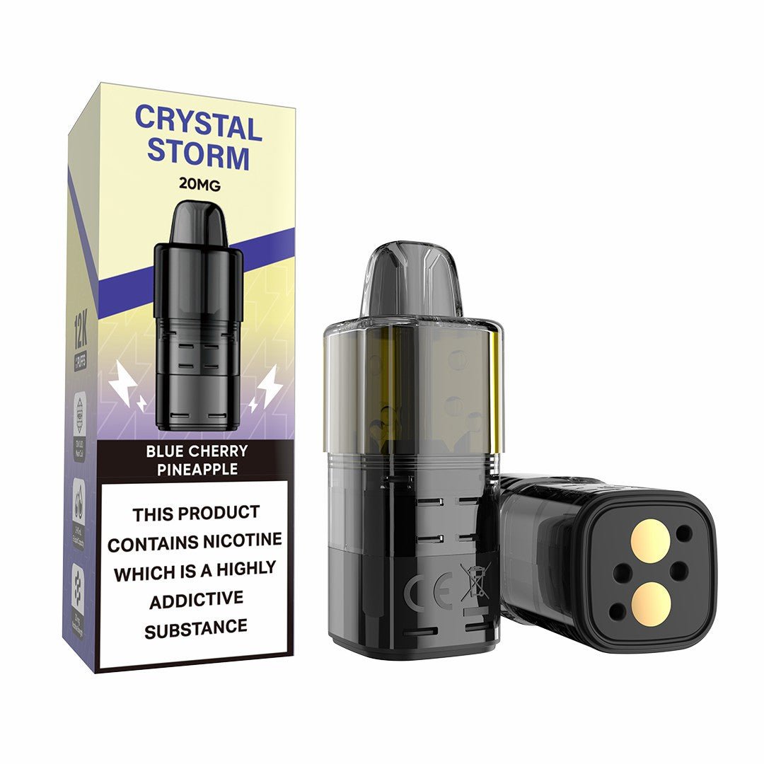 Crystal Storm Bar 12k Replacement Pods - Power Vape Shop