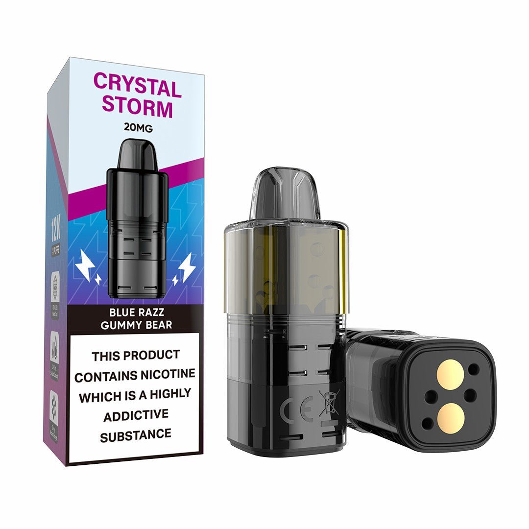 Crystal Storm Bar 12k Replacement Pods - Power Vape Shop