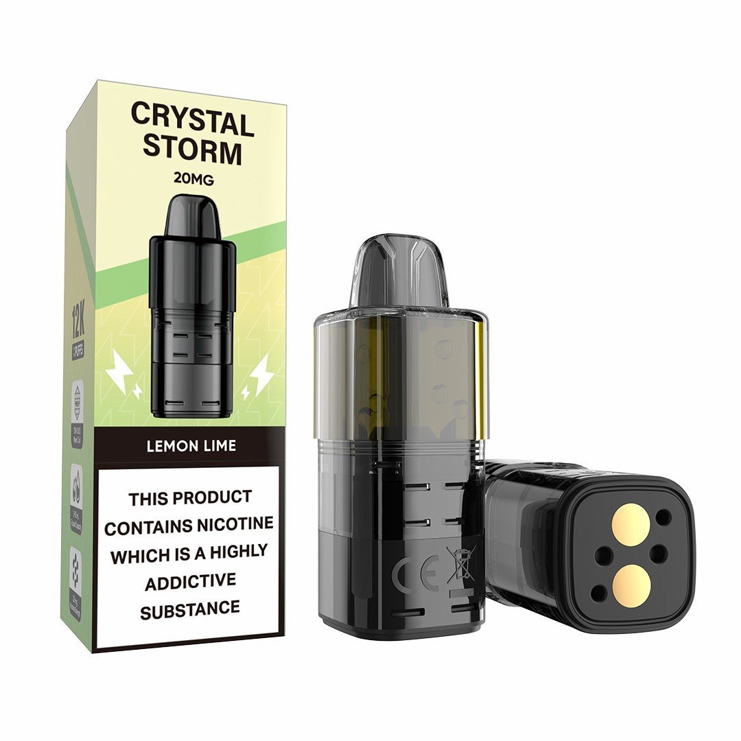 Crystal Storm Bar 12k Replacement Pods - Power Vape Shop