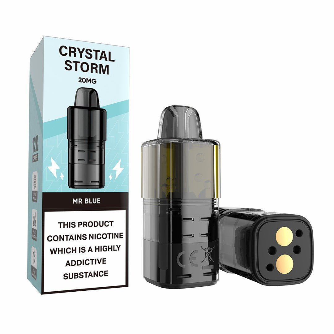 Crystal Storm Bar 12k Replacement Pods - Power Vape Shop