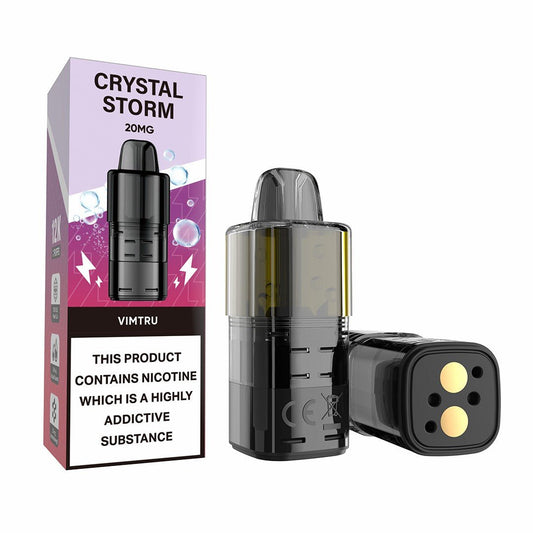 Crystal Storm Bar 12k Replacement Pods - Power Vape Shop