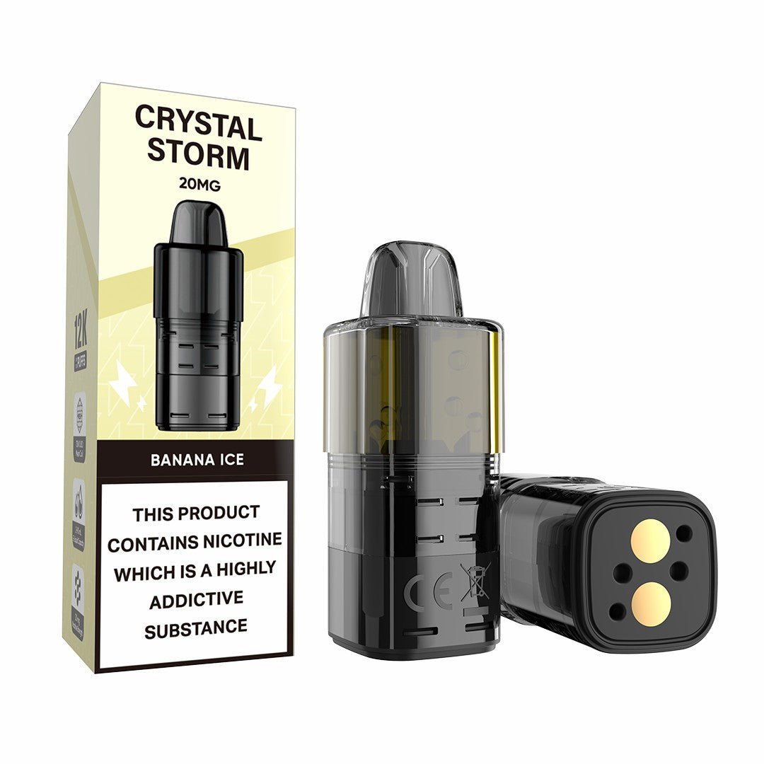 Crystal Storm Bar 12k Replacement Pods - Power Vape Shop