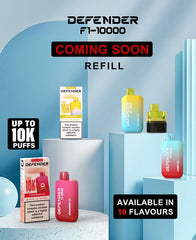 Defender F1 - 10000 Prefilled Pod Kit - Power Vape Shop