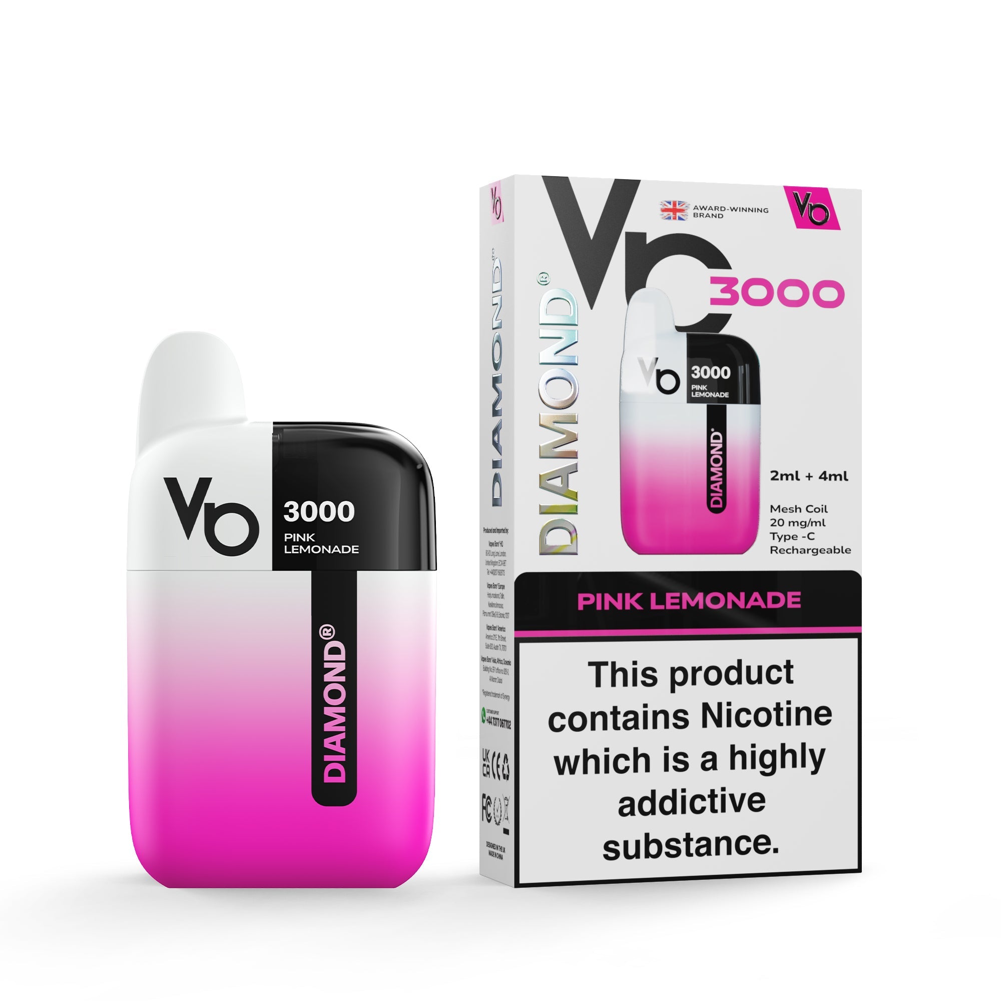 Diamond 3000 Puffs Disposable Pod Vape Kit By Vapes Bars Diamond 3000 Puffs Disposable Pod Vape Kit By Vapes Bars