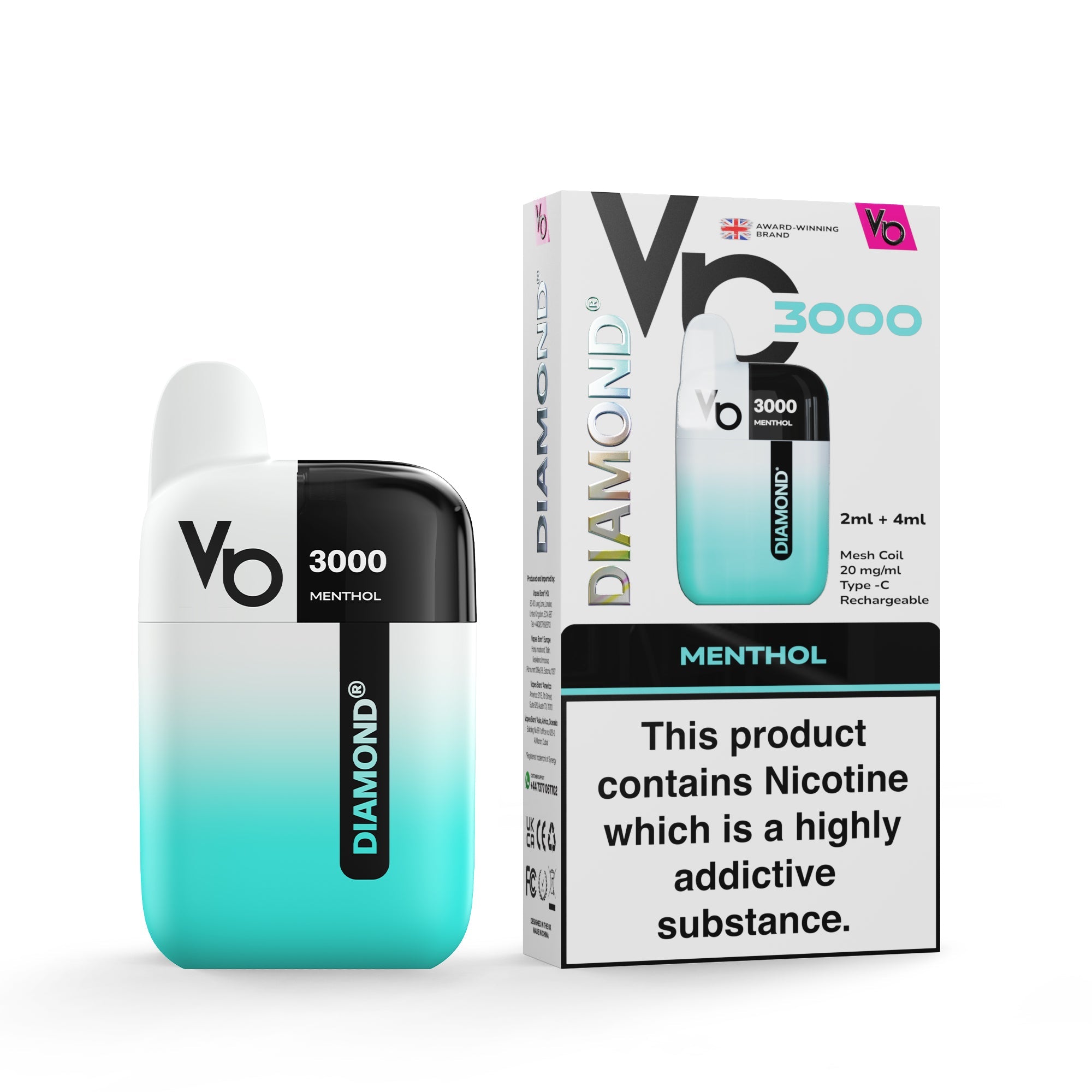 Diamond 3000 Puffs Disposable Pod Vape Kit By Vapes Bars Diamond 3000 Puffs Disposable Pod Vape Kit By Vapes Bars