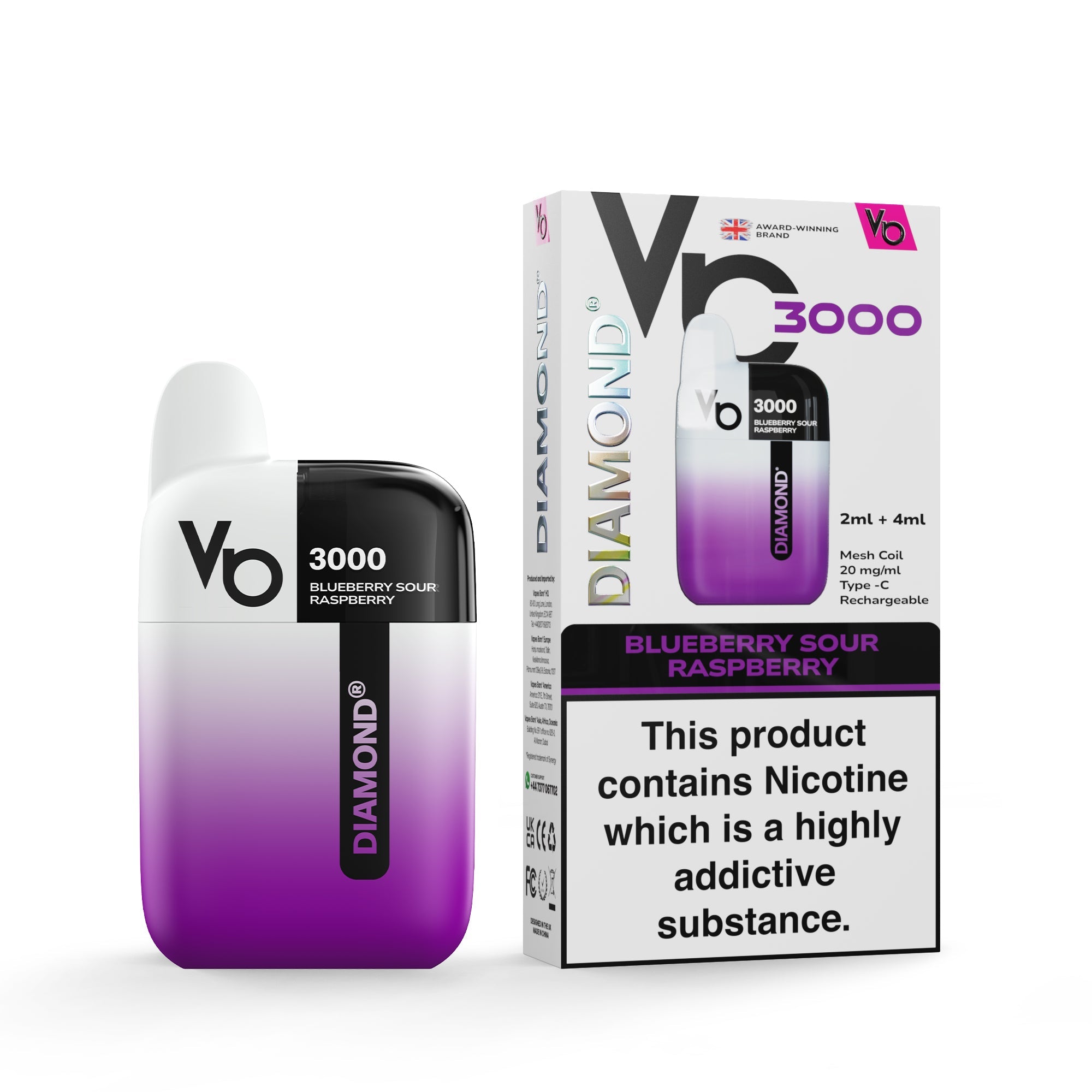 Diamond 3000 Puffs Disposable Pod Vape Kit By Vapes Bars Diamond 3000 Puffs Disposable Pod Vape Kit By Vapes Bars