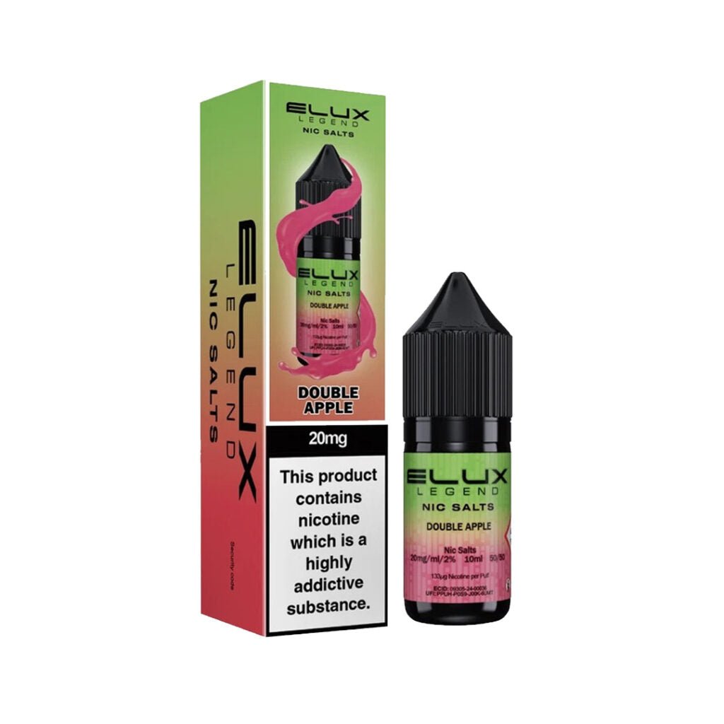Double Apple Nic Salt E - Liquid by Elux Legend - Power Vape Shop