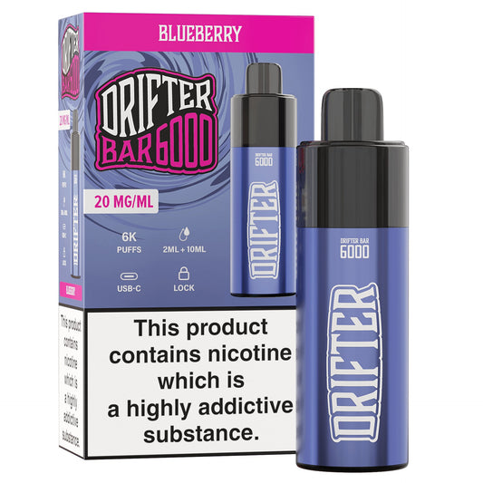 Drifter Bar 6000 - Blueberry - Power Vape Shop