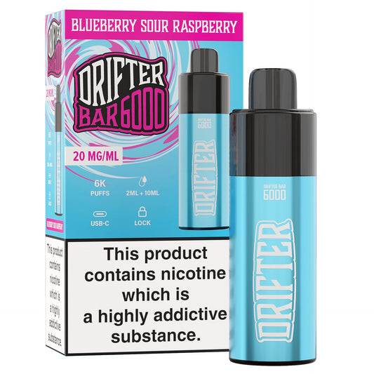 Drifter Bar 6000 - Blueberry Sour Raspberry - Power Vape Shop