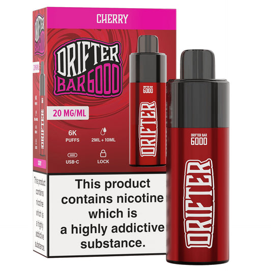 Drifter Bar 6000 - Cherry - Power Vape Shop