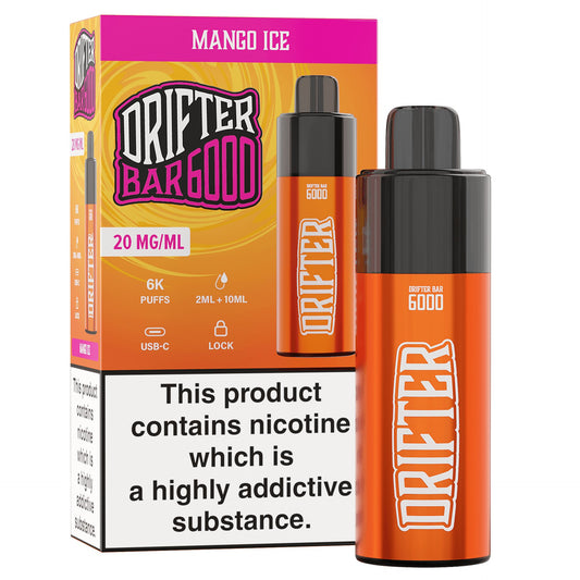 Drifter Bar 6000 - Mango - Power Vape Shop