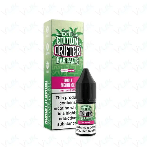 Drifter Bar Salts Exotic Edition Triple Melon Ice Nic Salts - Power Vape Shop