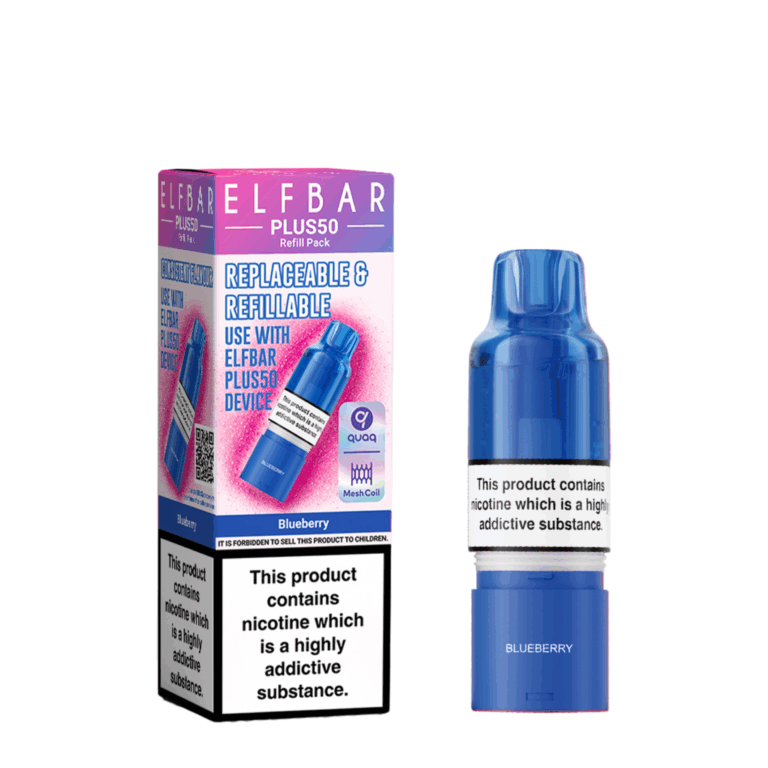 Elf Bar Plus 50 Replacement Pods - Power Vape Shop