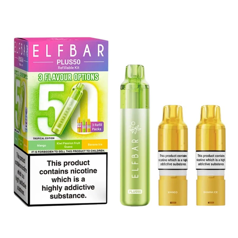Elf Bar Plus 50 Vape Kit - Power Vape Shop