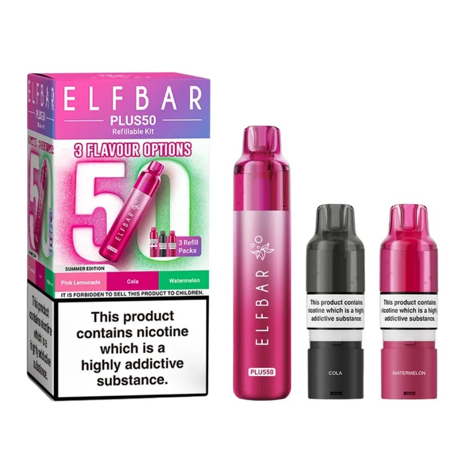 Elf Bar Plus 50 Vape Kit - Power Vape Shop