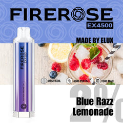 Elux FireRose ex4500 Disposable Vape Bar - Power Vape Shop