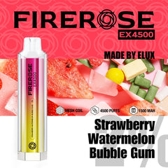 Elux FireRose ex4500 Disposable Vape Bar - Power Vape Shop