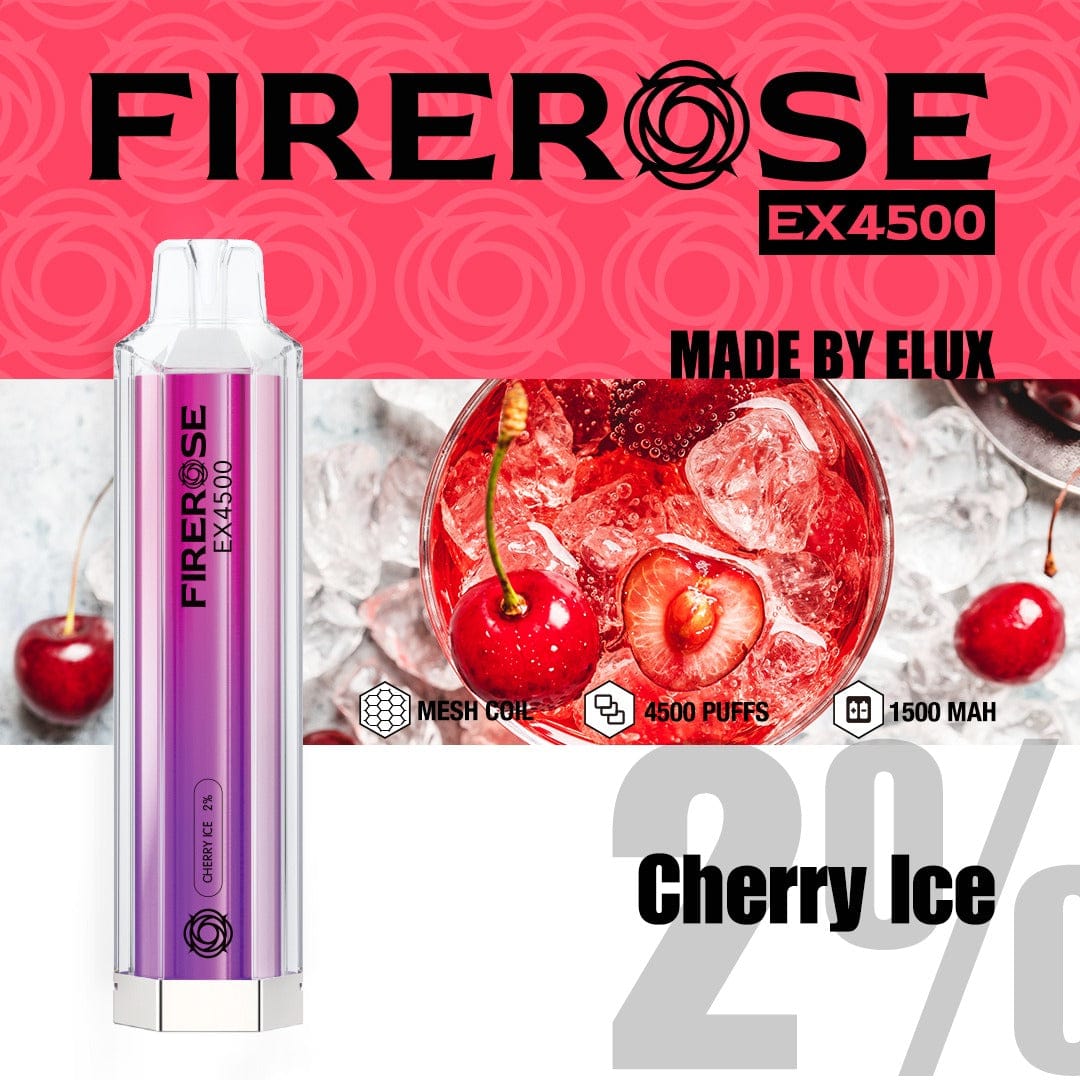 Elux FireRose ex4500 Disposable Vape Bar - Power Vape Shop