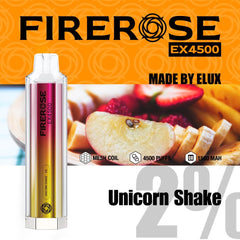 Elux FireRose ex4500 Disposable Vape Bar - Power Vape Shop