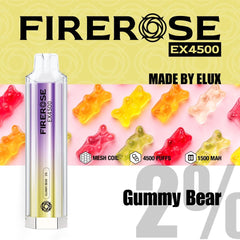 Elux FireRose ex4500 Disposable Vape Bar - Power Vape Shop