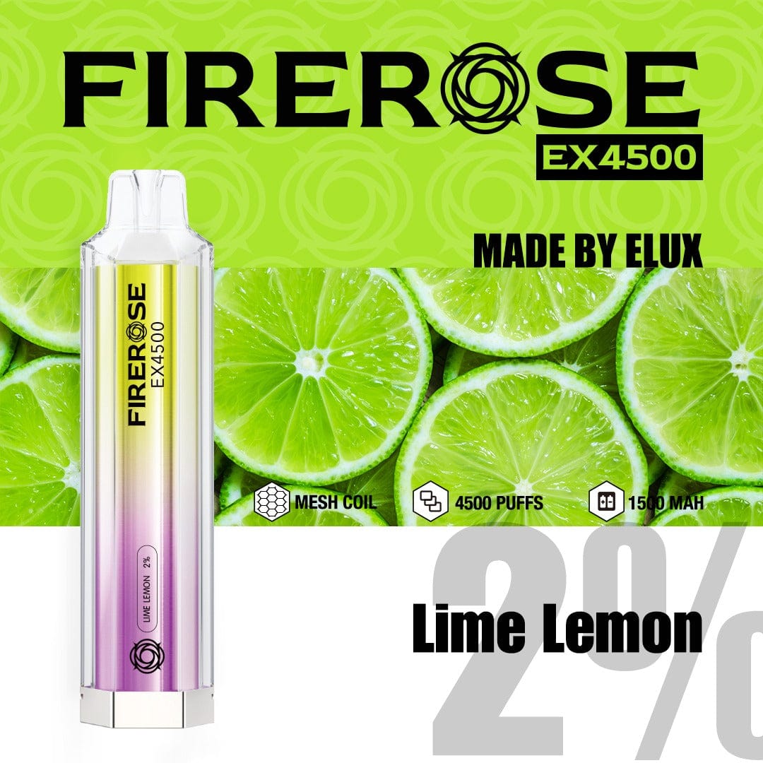 Elux FireRose ex4500 Disposable Vape Bar - Power Vape Shop