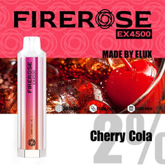 Elux FireRose ex4500 Disposable Vape Bar - Power Vape Shop