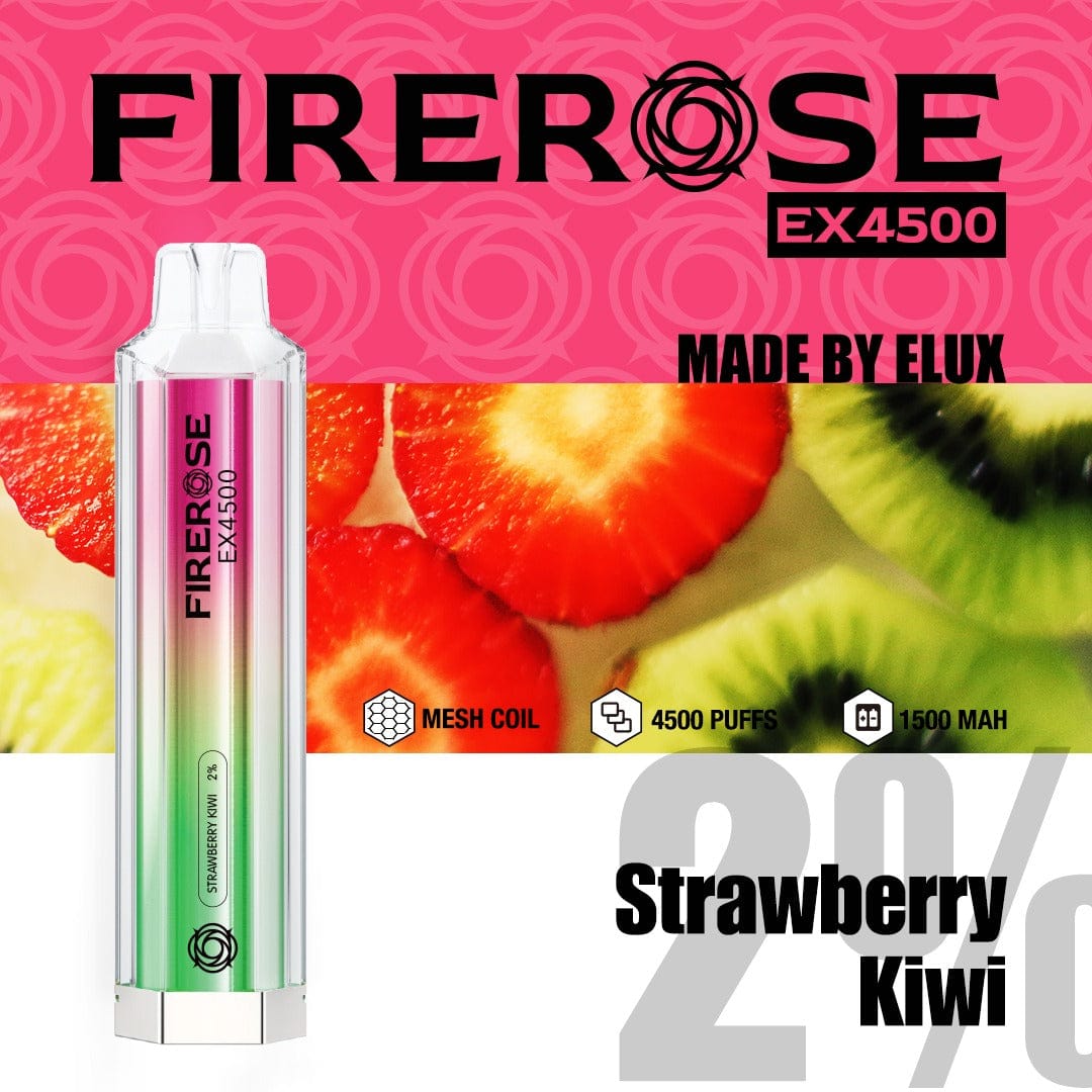 Elux FireRose ex4500 Disposable Vape Bar - Power Vape Shop