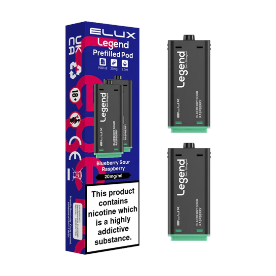 Elux Legend 1500 Prefilled Pods - Power Vape Shop