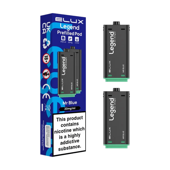 Elux Legend 1500 Prefilled Pods - Power Vape Shop