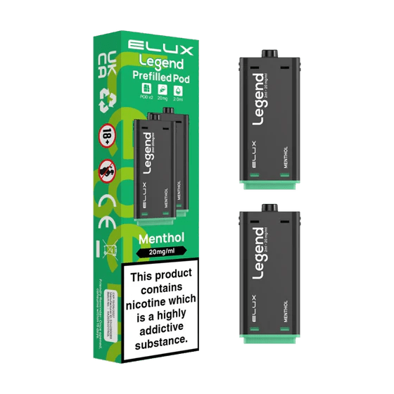 Elux Legend 1500 Prefilled Pods - Power Vape Shop