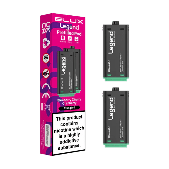 Elux Legend 1500 Prefilled Pods - Power Vape Shop