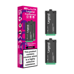 Elux Legend 1500 Prefilled Pods - Power Vape Shop