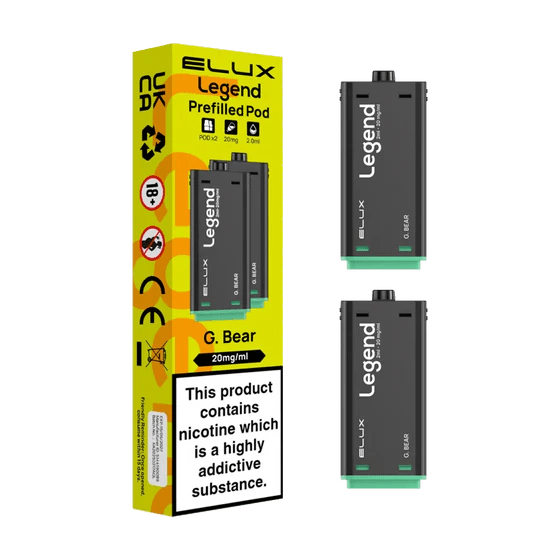 Elux Legend 1500 Prefilled Pods - Power Vape Shop