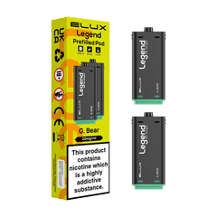 Elux Legend 1500 Prefilled Pods - Power Vape Shop