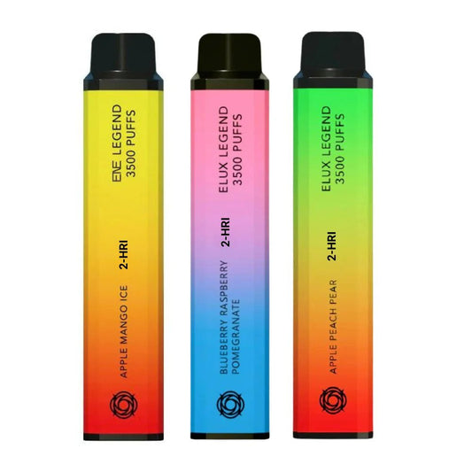 Elux Legend 2 - HRI 3500 Puffs Vape - ENE Legend 3.5k Puffs 2 - HRI (Harm Reduction Innovation) - Power Vape Shop