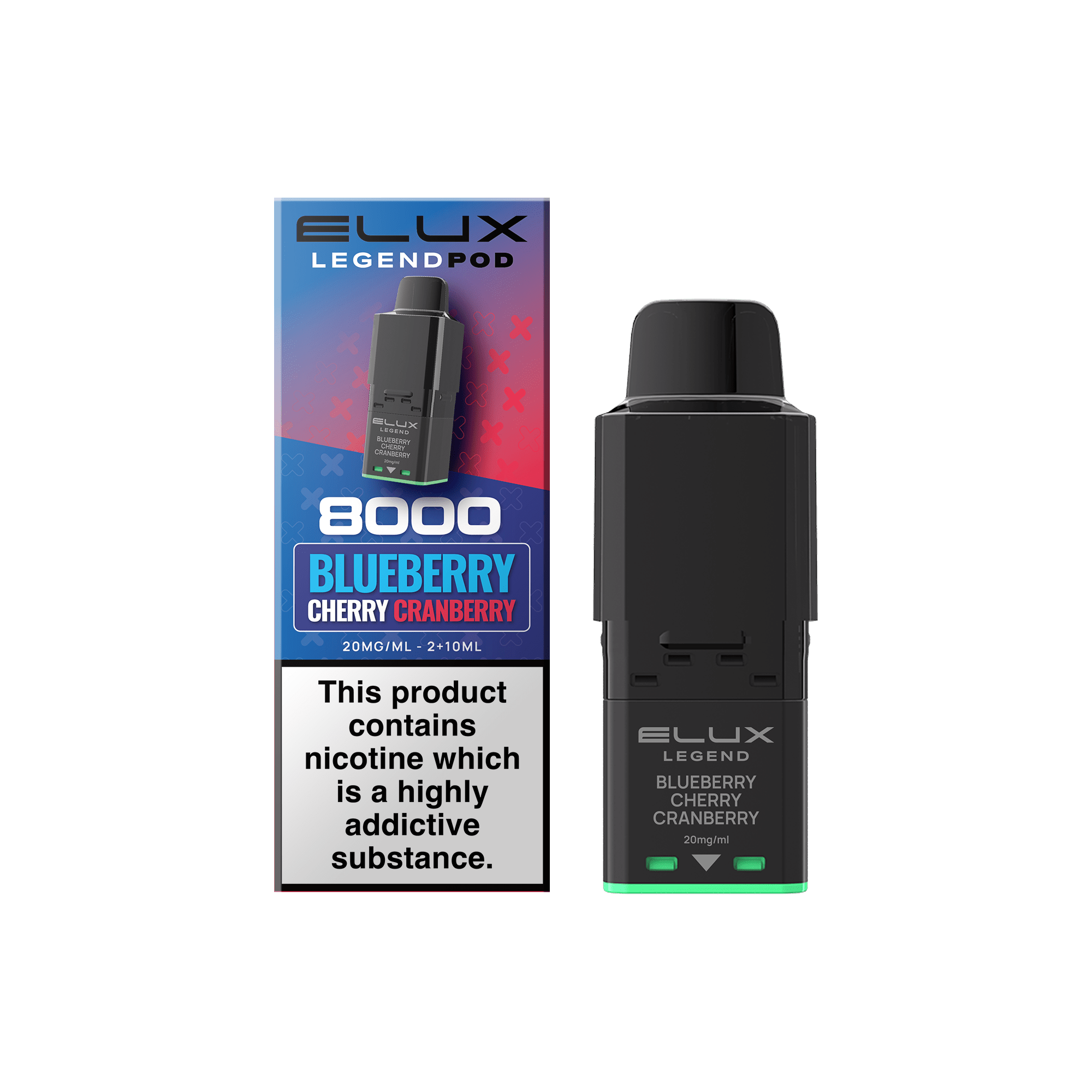 Elux Legend 8000 Prefilled Pod - Power Vape Shop